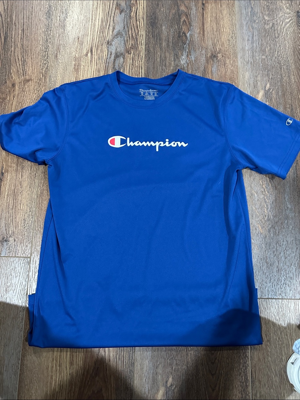 Champion Royal Blue Short Sleeve Logo Tee